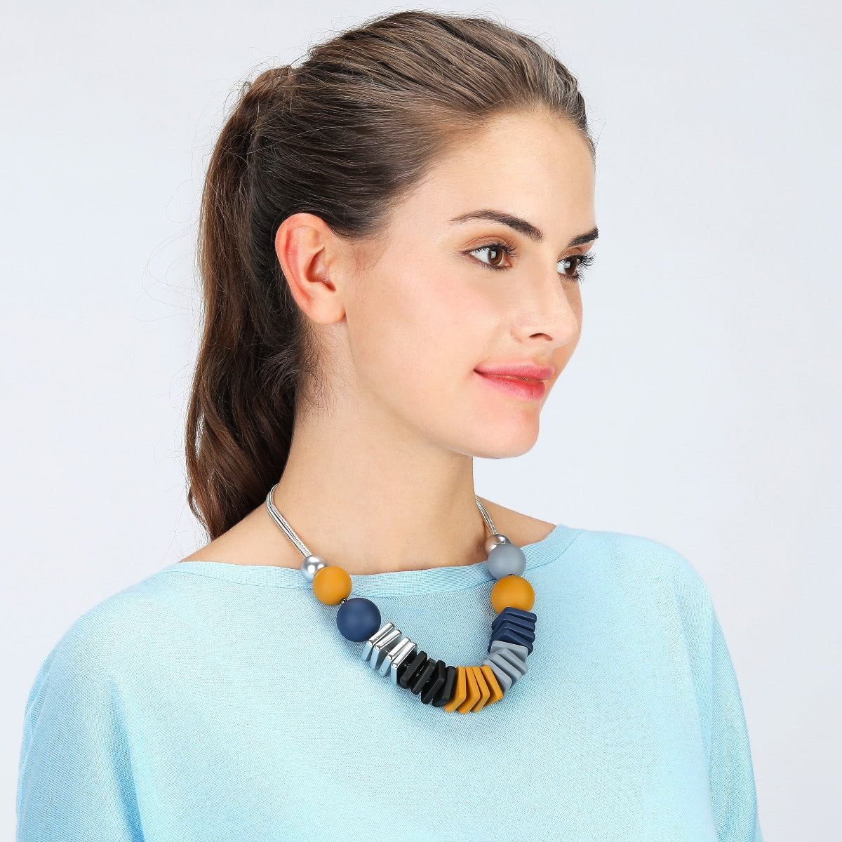 Radiant Bloom Statement Necklace