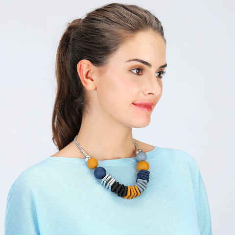 Radiant Bloom Statement Necklace