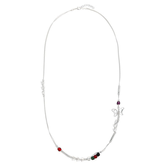 Shell Shape and Pearls Necklace - Mix