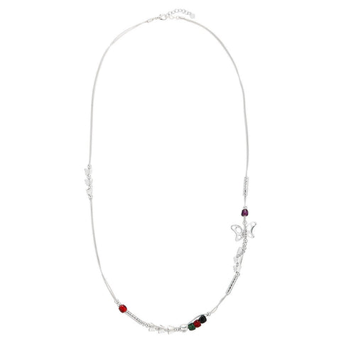 Shell Shape and Pearls Necklace - Mix