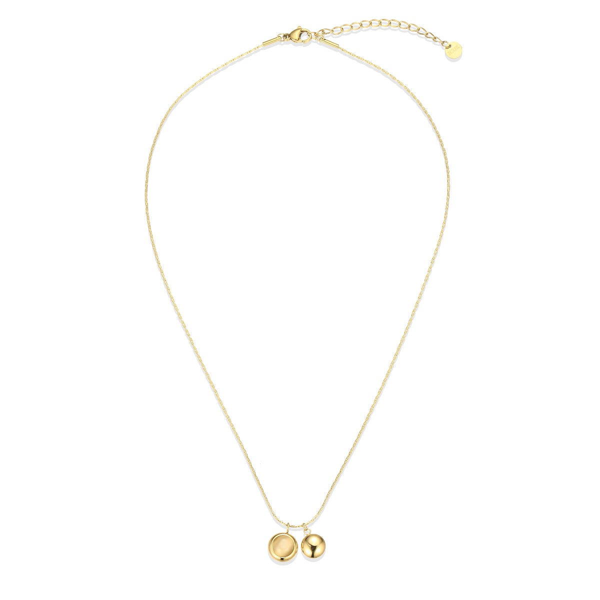Golden Crystal Bloom Necklace