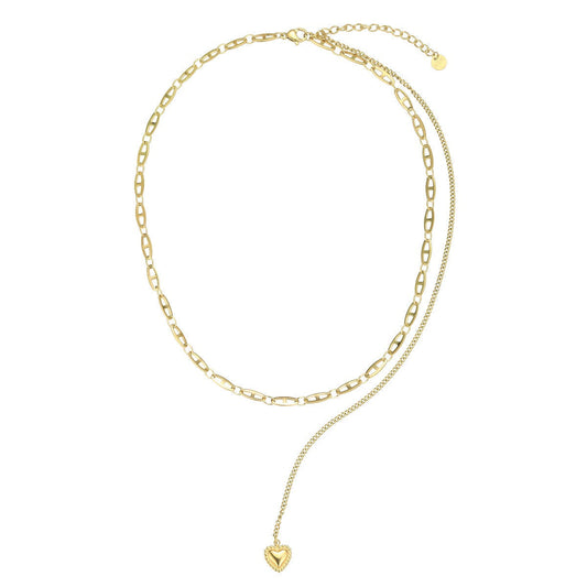 Golden Sparkle Bloom Necklace