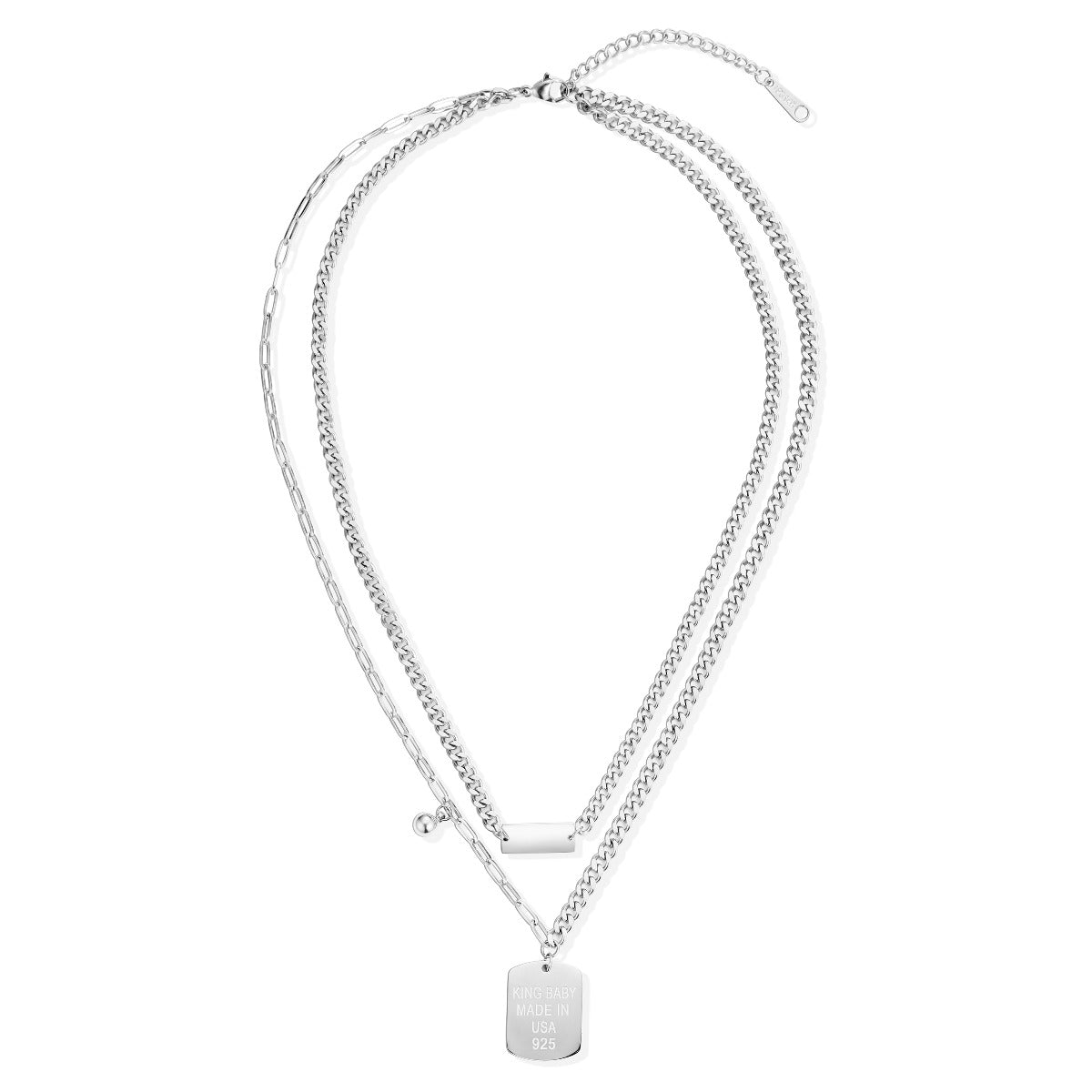 Short Stainless Steel Necklace