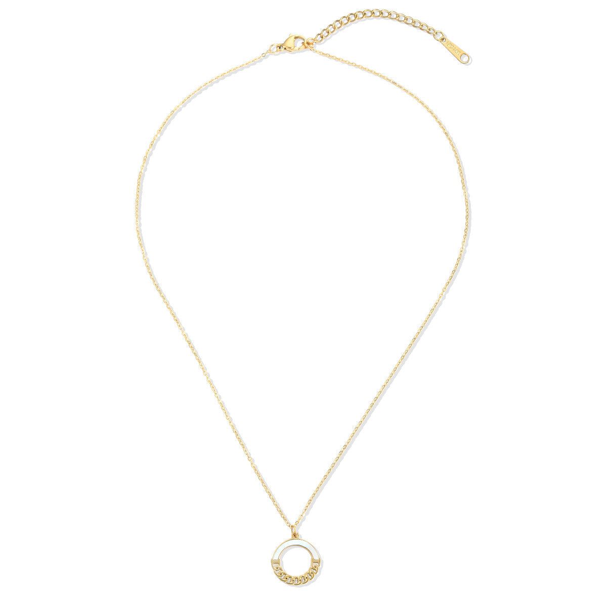 Short Stainless Steel Necklace