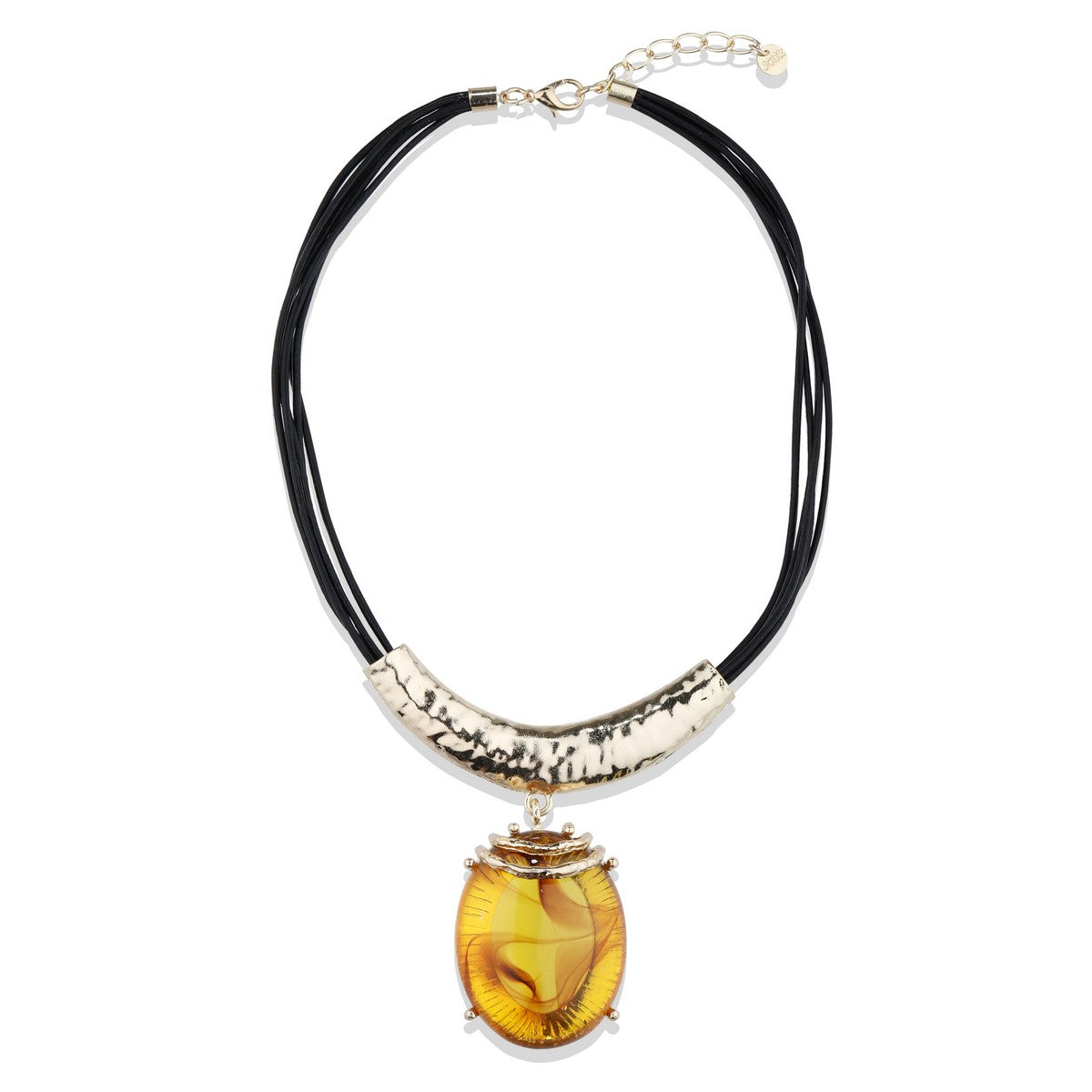 Coffee Elegance Layered Necklace