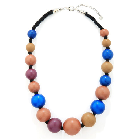 Multicolour Beaded String Necklace