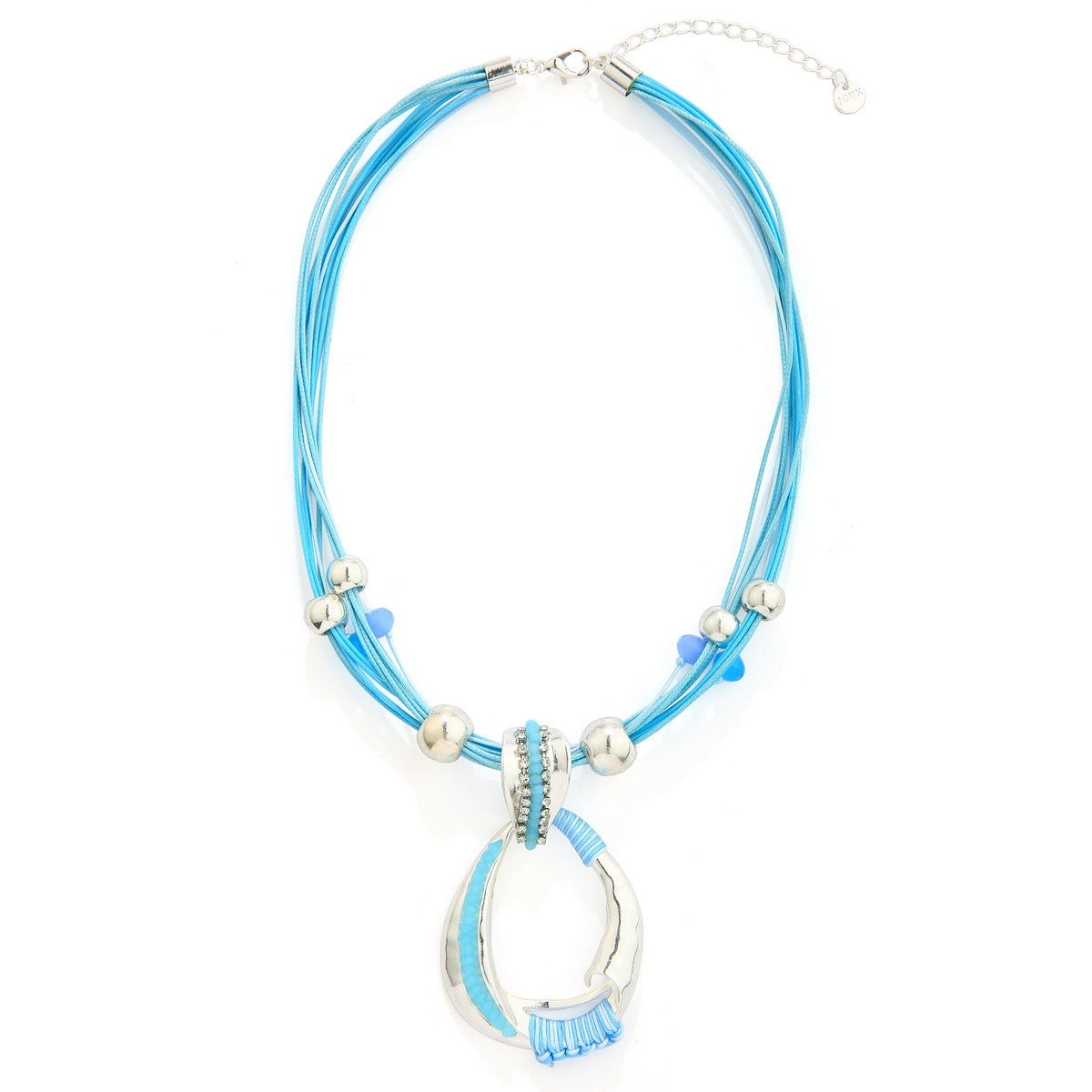 Royal Sapphire Bloom Necklace