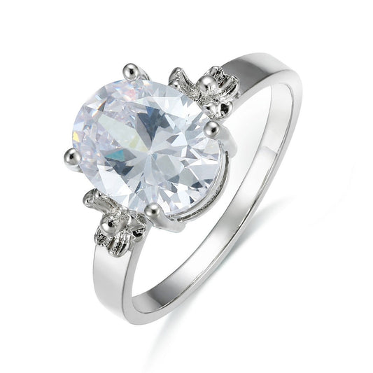 Large Oval Diamond Ring