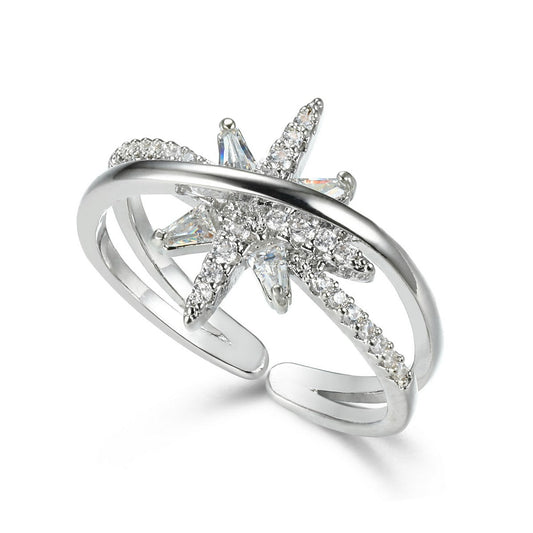 Sliver Star Ring