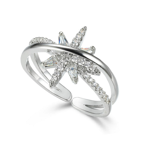 Sliver Star Ring