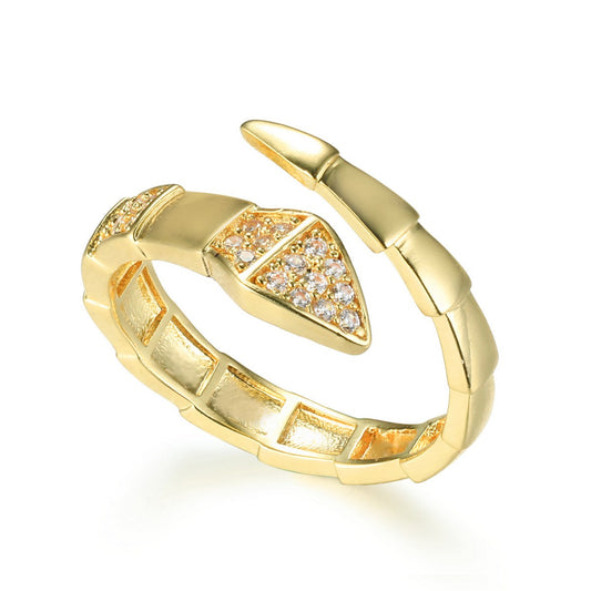 Gold Snake Ring