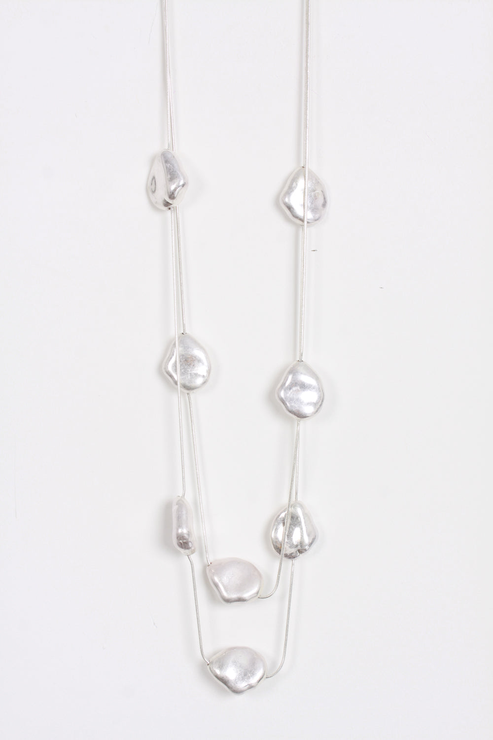 Molten Shape Lagen look Necklace for Women