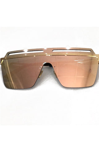 Flatbrow Shield Tinted Sunglasses
