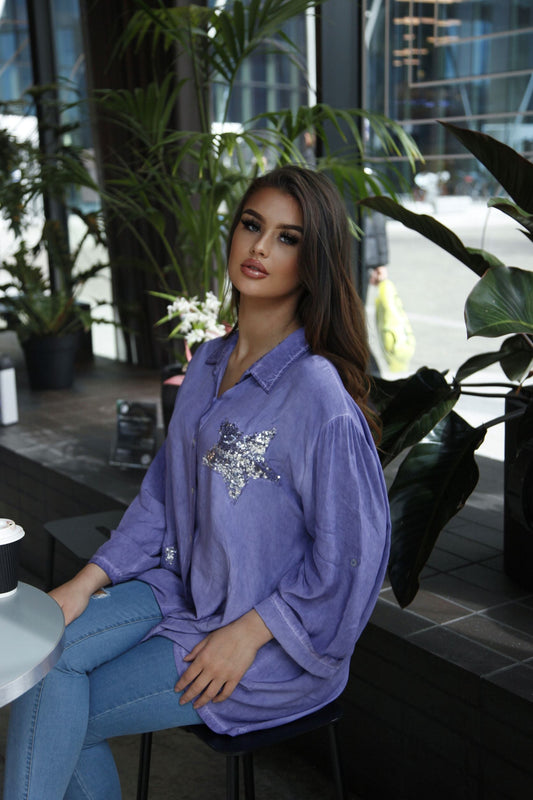 Sequin Star Shirt