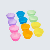 Round Reusable Silicone Baking Cups
