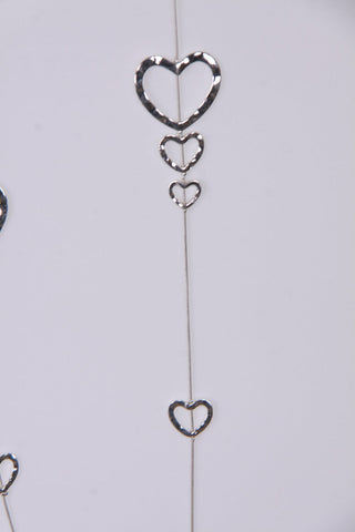 Hearts Lagen Look Jewellery Womens Necklace