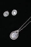 Diamante and jewel Necklace Set