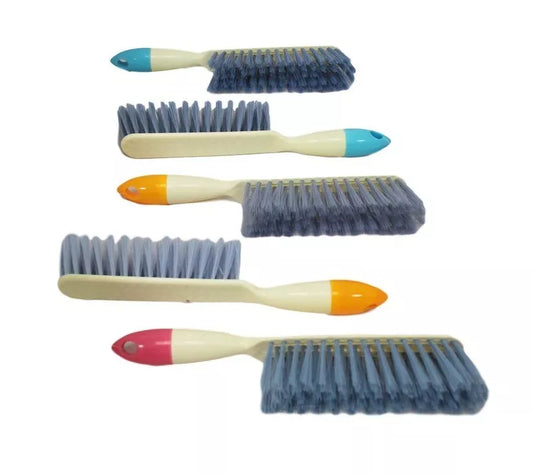 Plastic Cleaning Brush – 29cm Soft Bristles for Carpet & Floor (Assorted Colors)