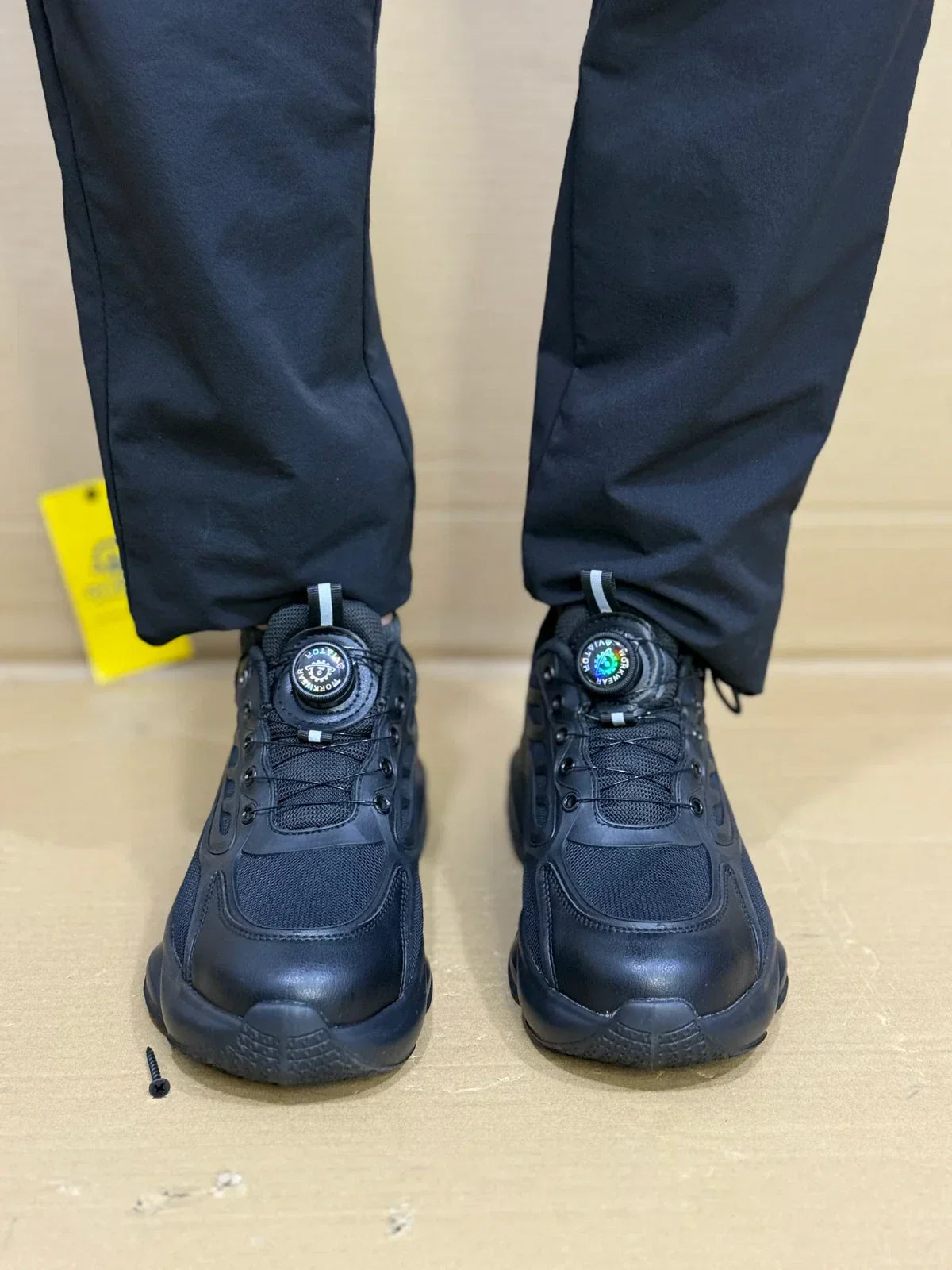 Men’s Steel Toe Safety Shoes – Puncture-Proof Work Boots