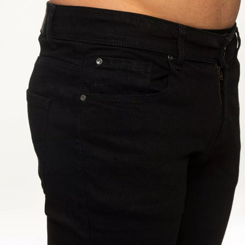 Mens Jeans Slim Fit Stretch Skinny Denim Trousers Cotton Pants All UK Sizes