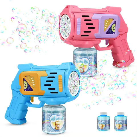 Automatic Bubble Gun – Electric Bubble Blower Toy with Lights
