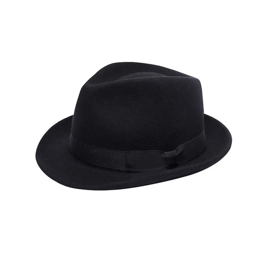 Royal Stallion Trilby Hat Black for Mens and Womens