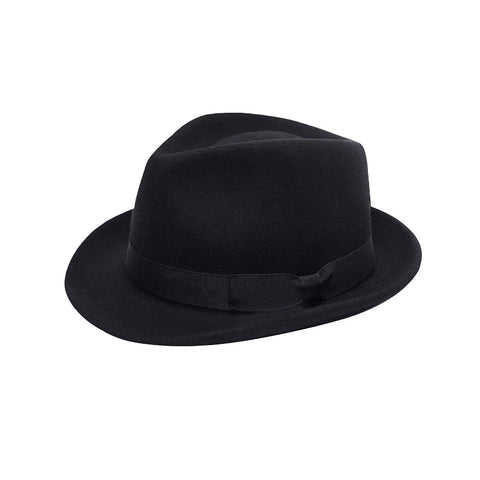 Royal Stallion Trilby Hat Black for Mens and Womens