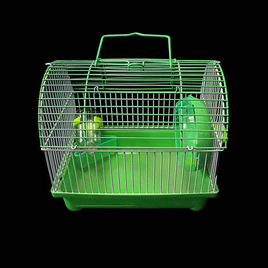 Medium Hamster Cage – Includes Wheel, House, Bottle & Bowl (26 x 31 x 20cm)