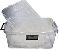 Clear Plastic Storage Box – 20L Durable Rectangle Container