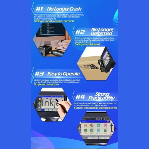 INCODE Mini Inkjet Printer – Portable & Versatile (12.7mm)