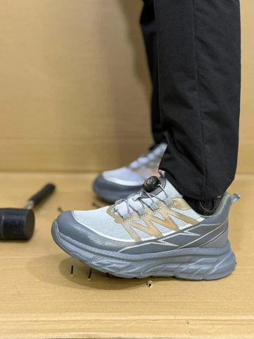 Men’s Steel Toe Safety Trainers – Work Boots with Cushioning