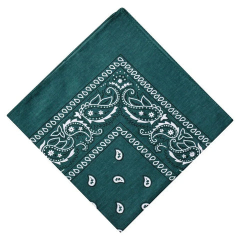 XL Paisley Bandana Scarf – Neck, Head, and Biker Face Mask