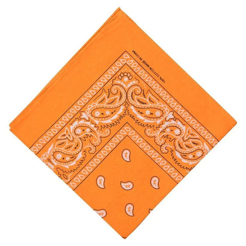XL Paisley Bandana Scarf – Neck, Head, and Biker Face Mask