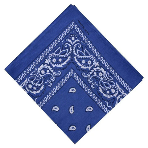 XL Paisley Bandana Scarf – Neck, Head, and Biker Face Mask