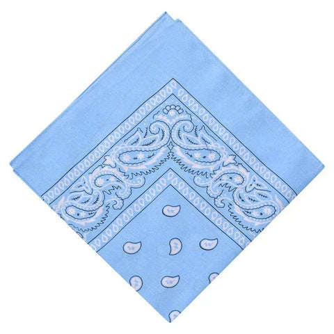 XL Paisley Bandana Scarf – Neck, Head, and Biker Face Mask