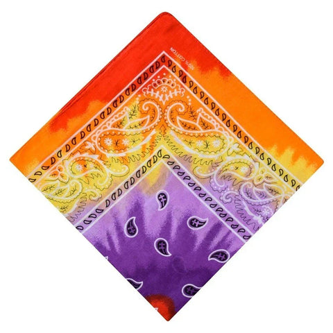 XL Paisley Bandana Scarf – Neck, Head, and Biker Face Mask