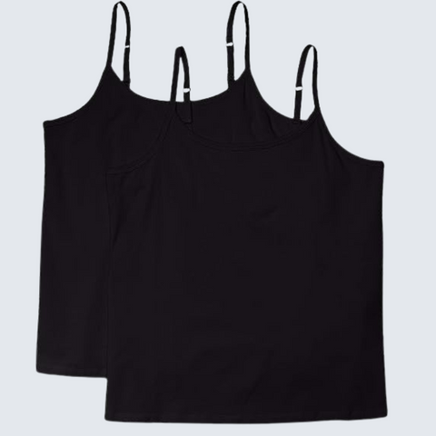 2-Pack  Basic Womens Camisol Tank Tops