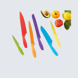 12 Piece Knife Set Multicolor
