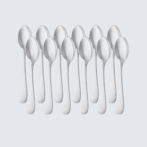 Stainless Steel Coffee Spoon with Round Edge