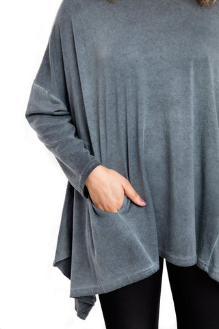 Asymmetric Long Sleeved Jumper