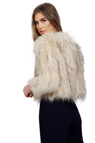 Real Fur Crop Jacket