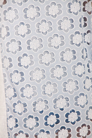 Oversized Lace Insert Batwing Cardigan Jacket