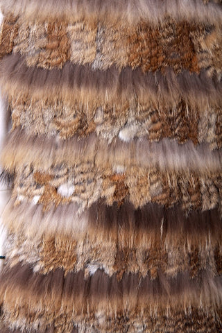 Knitted designFur Gilet