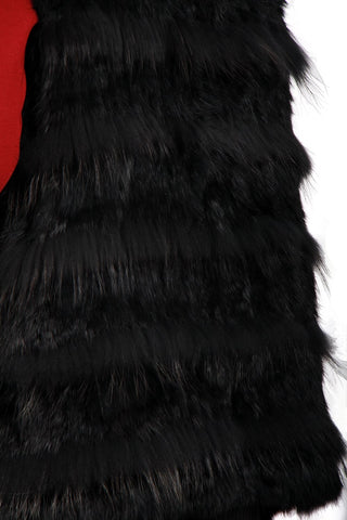 Knitted designFur Gilet