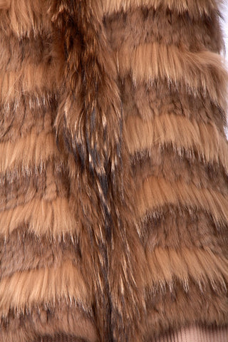 Knitted designFur Gilet