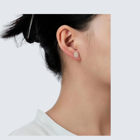 Daisy Stud Zircondia Earrings