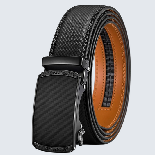 Leather Ratchet Belt for Men