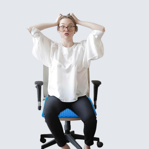 Large Gel Seat Cushion for Long Sitting