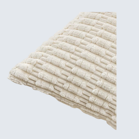 2-Pack Corduroy Cushion Covers in  Cream White