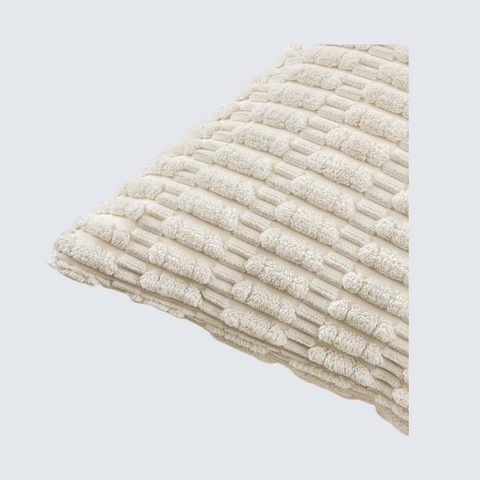 2-Pack Corduroy Cushion Covers in  Cream White